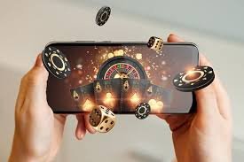 Antarmuka aplikasi mobile jokertoto dengan menu permainan dan statistik
